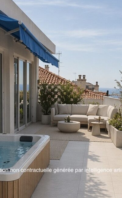 5-bedroom apartment for sale in Cimiez with a rooftop terrace and sea views
