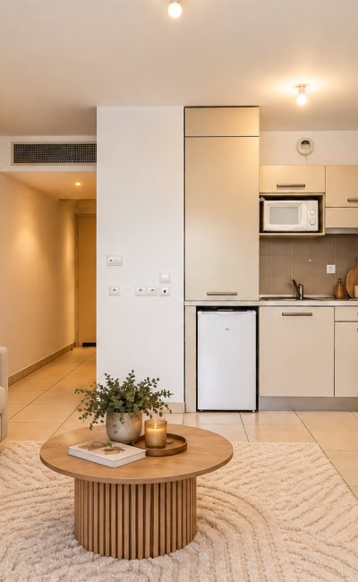 studio 21m² résidence avec gardien Nice Riquier