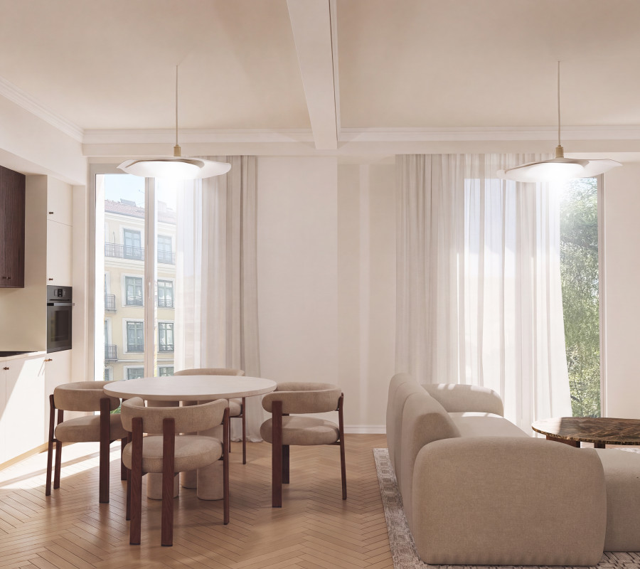 Nice – Musicians – Stunning fully renovated 67 sqm two-bedroom apartment