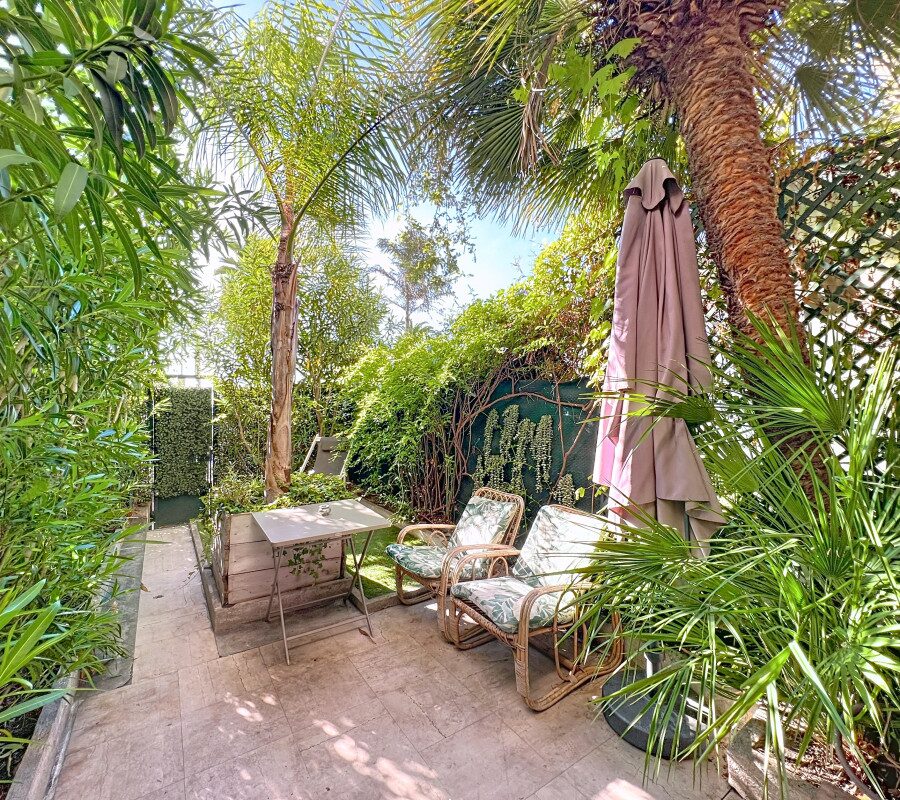 Nizza Promenade des Anglais - Bellissimo trilocale di 72 mÂ² con giardino fronte mare