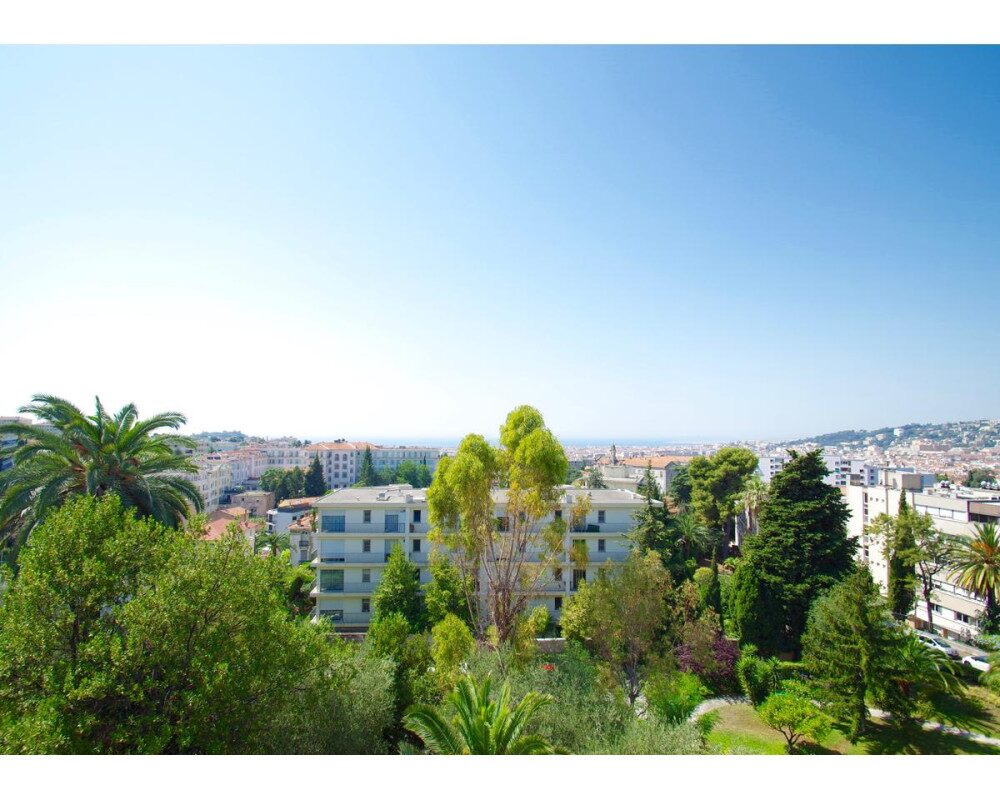 NICE - CIMIEZ - Grand 3 pièces vue mer panoramique  