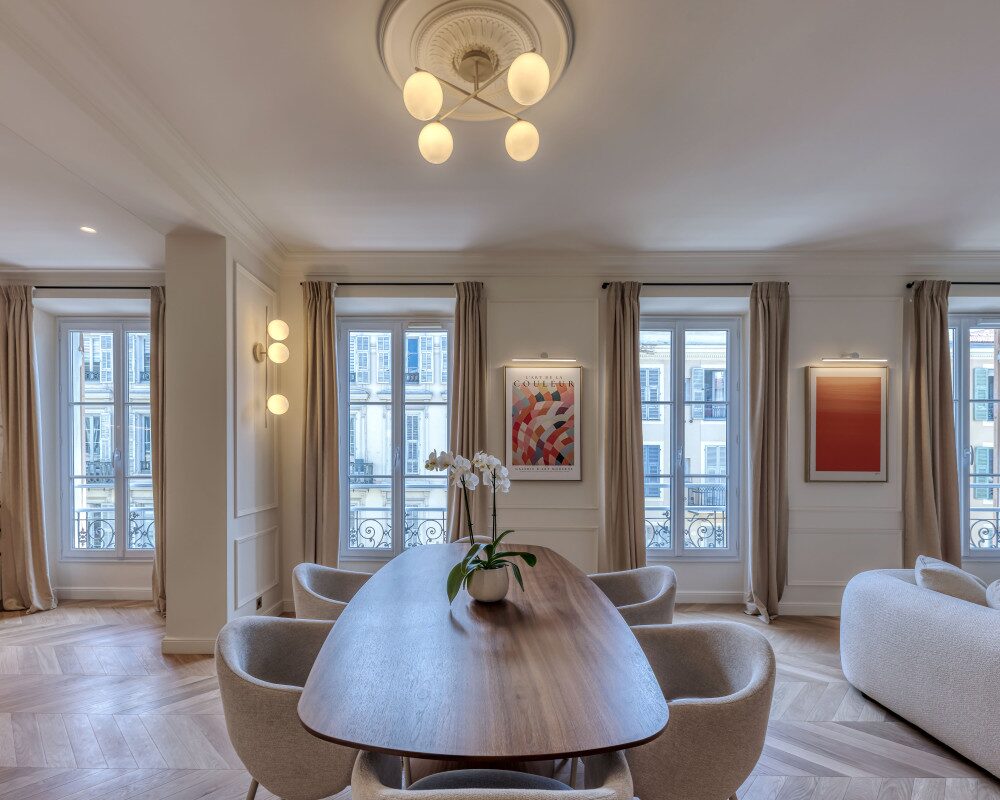 Nice Carré d'Or – Appartement haussmannien d'exception, entièrement rénové