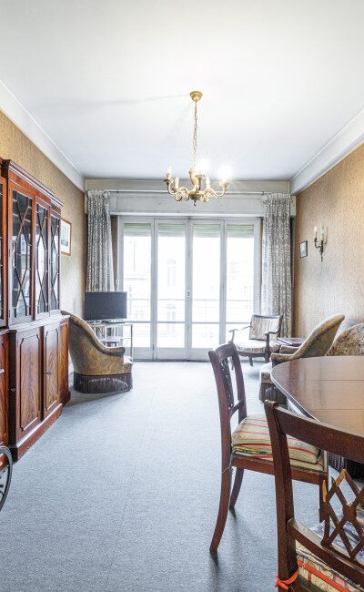 Séjour appartement Nice Wilson avec extérieur et balcon