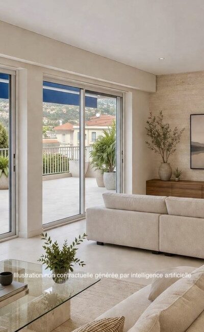 Cimiez Nice Toit terrasse 5 pièces rénové à vendre